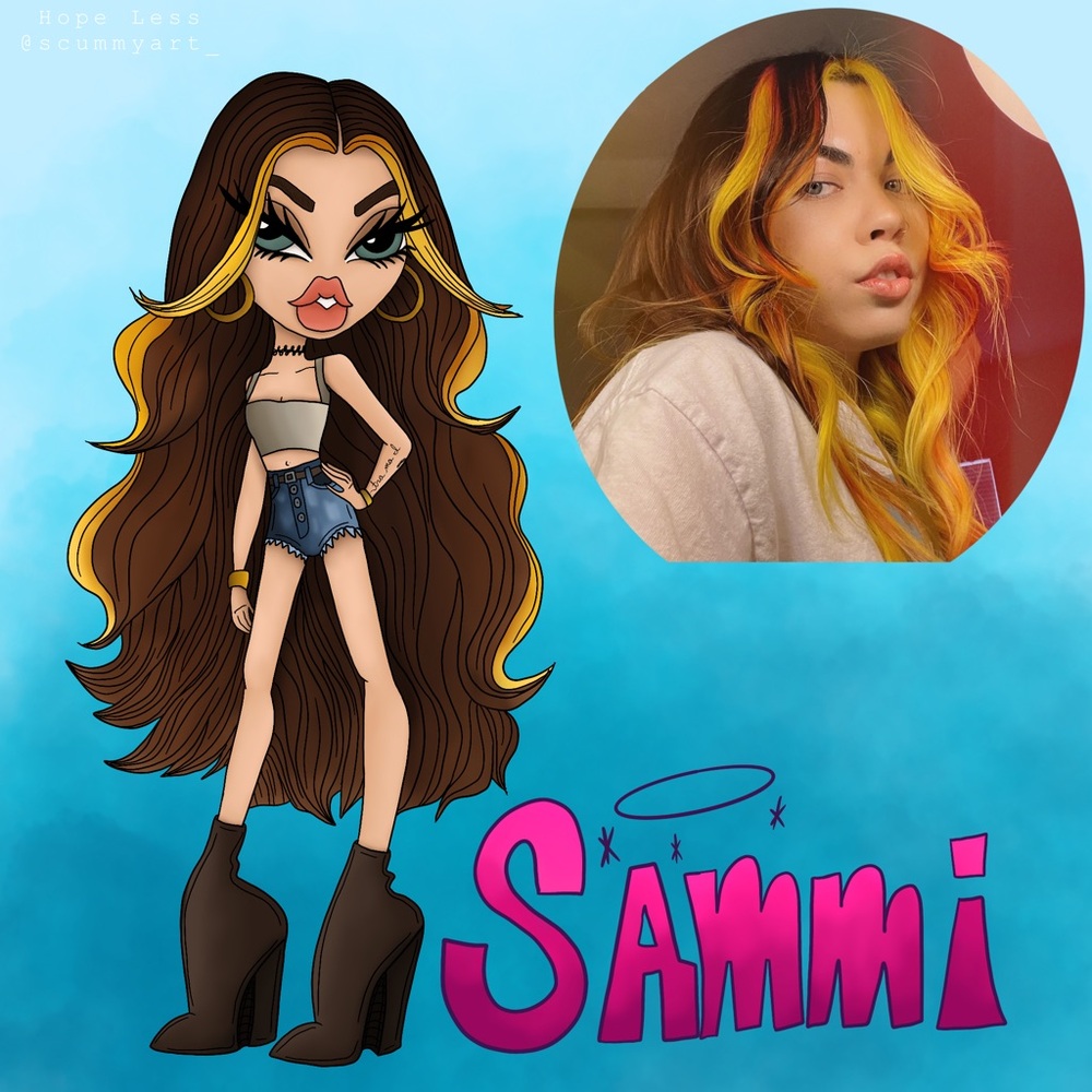 Custom Bratz portrait!💖